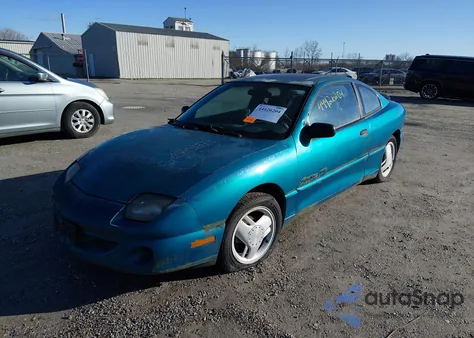 1997 Pontiac Sunfire from USA, damaged, VIN 1G2JD12T5V7534989